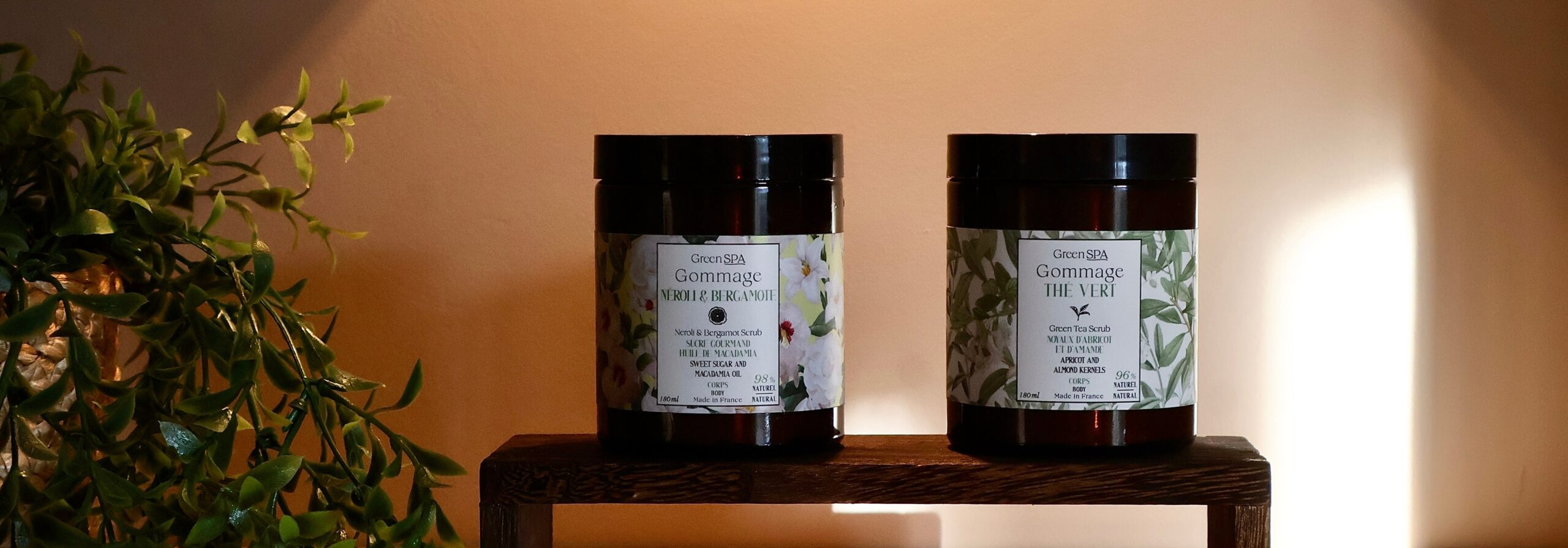 Green Spa grande bannière produits partenaires